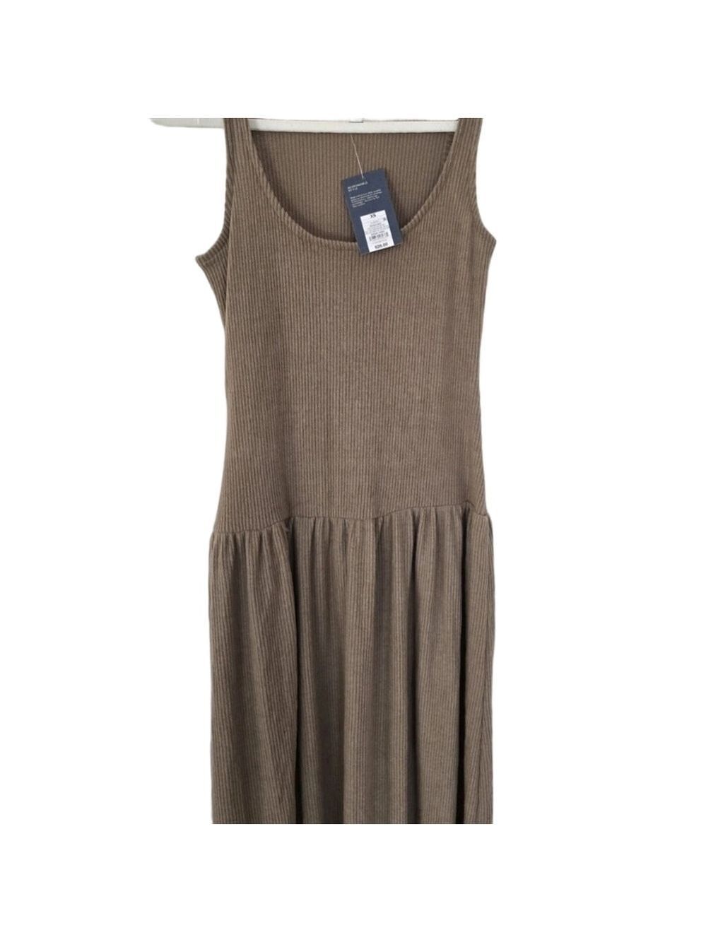 Universal Thread Knit Ribbed Drop Waist Midi sleeveless Dress - Picture 4 of 8